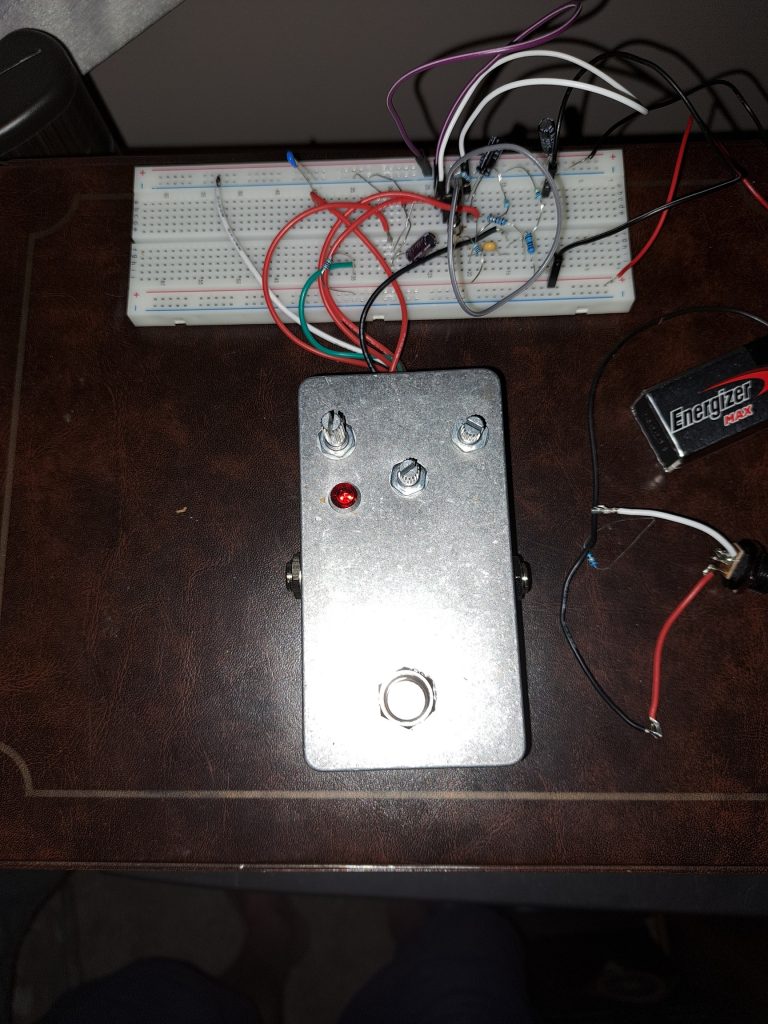 Distortion/Fuzz pedal project 1