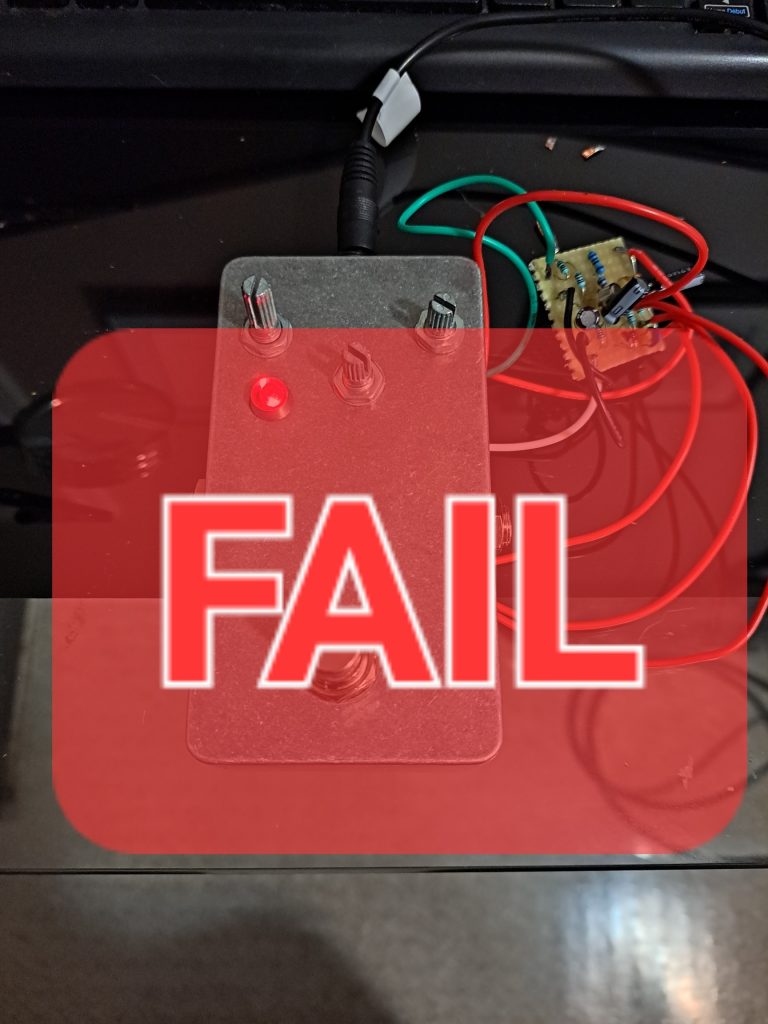 Guitar Pedal fail