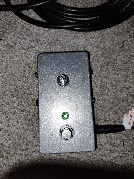 Add a power supply to the pedal