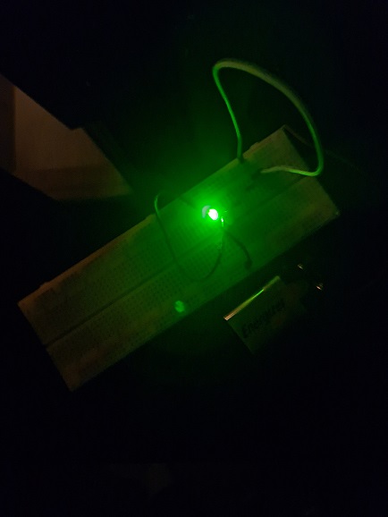 Green LED test board