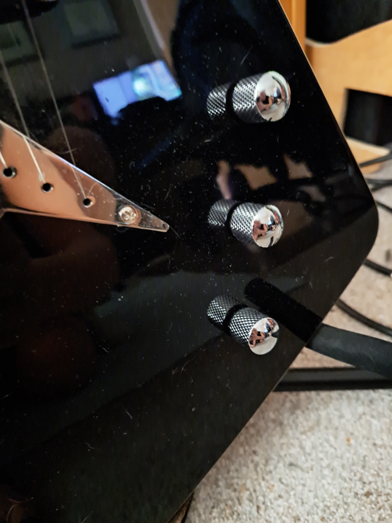 Chrome Guitar Knobs
